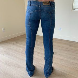Rufskin Stretch Pants Blue Size 28